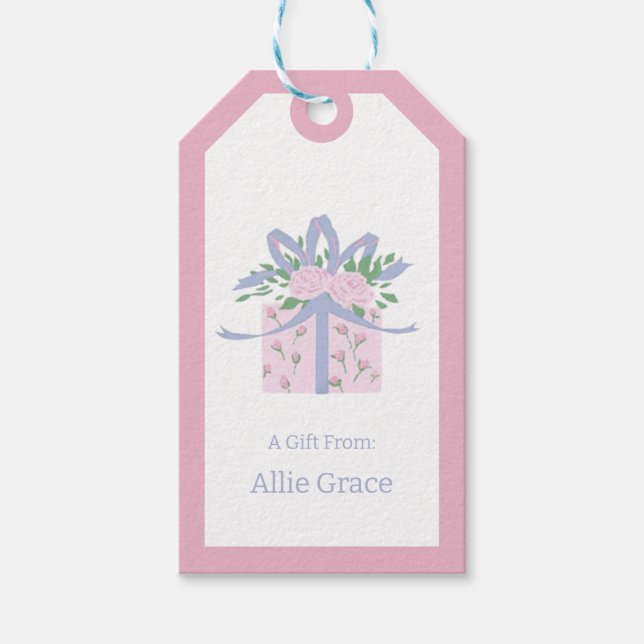 TBBC Inspirierte Geschenktafel Geschenkanhänger (Vorderseite)