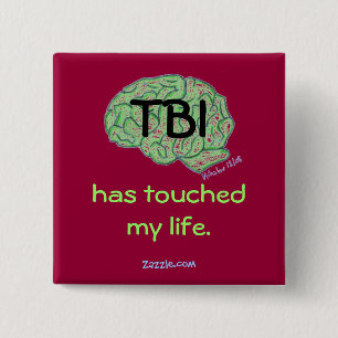 TBI Bewusstseinsknopf Button