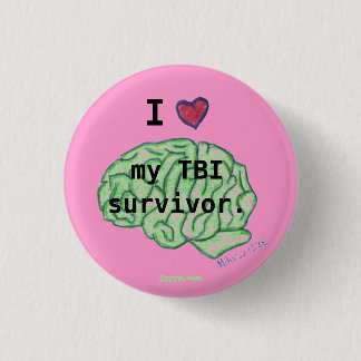 TBI Bewusstseinsknopf Button
