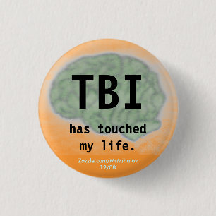 "TBI hat Knopf meines Lebens" berührt Button
