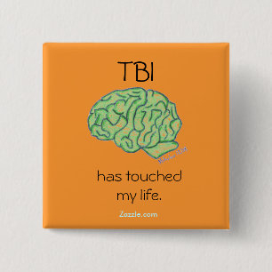 "TBI hat Knopf meines Lebens" berührt Button