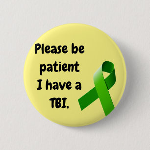 TBI-Taste, Bitte geduldig sein Button