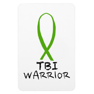 TBI Warrior Logo Magnet