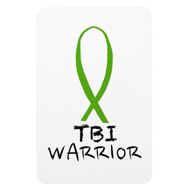 TBI Warrior Logo Magnet (Vertikal)