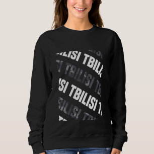 Tbilisi Camouflage Pattern Grau Camouflage Sweatshirt