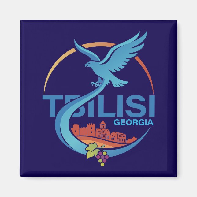 Tbilisi Georgia Eastern Europe Magnet (Vorne)