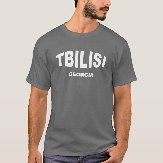 Tbilisi Georgia Sakartvelo T-Shirt (Vorderseite)