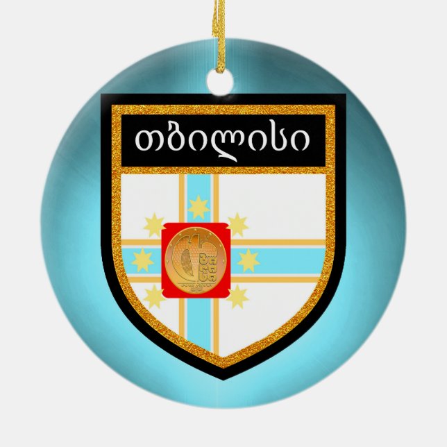 Tbilissflag Keramikornament (Hinten)