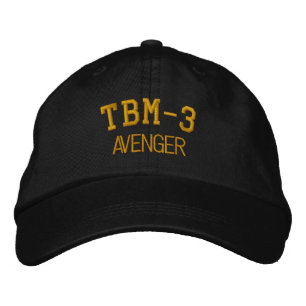 TBM-3 AVENGER BESTICKTE KAPPE