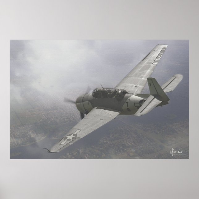 TBM-3E Avenger Poster (Vorne)