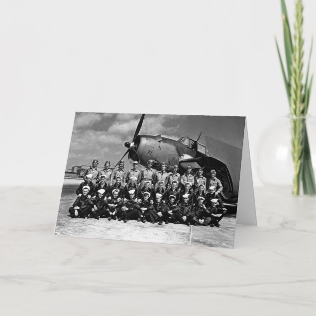 TBM-71 Abschluss bei NAS Fort Lauderdale Karte (Vorderseite)