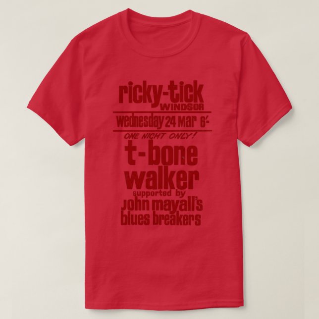 TBone Walker T-Shirt (Design vorne)