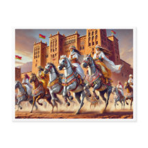 TBOURIDA Traditioneller marokkanischer Reiter