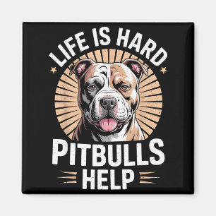 Tbull Mama Papa Leben Ist Hart Tbulls Hilfe Lustig Magnet