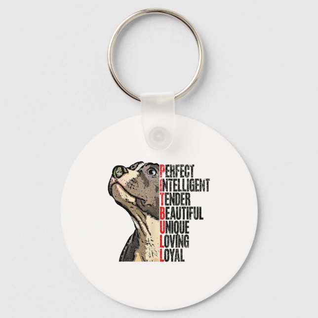 Tbull Perfect Intelligent Tender Beautiful Unique  Schlüsselanhänger (Vorderseite)