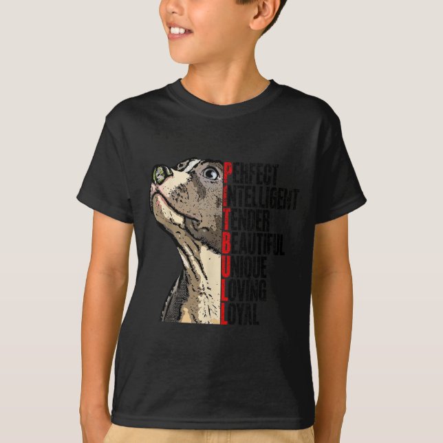 Tbull Perfect Intelligent Tender Beautiful Unique  T-Shirt (Vorderseite)