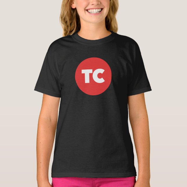 TC Treasure Logo Black T - Shirt (Vorderseite)