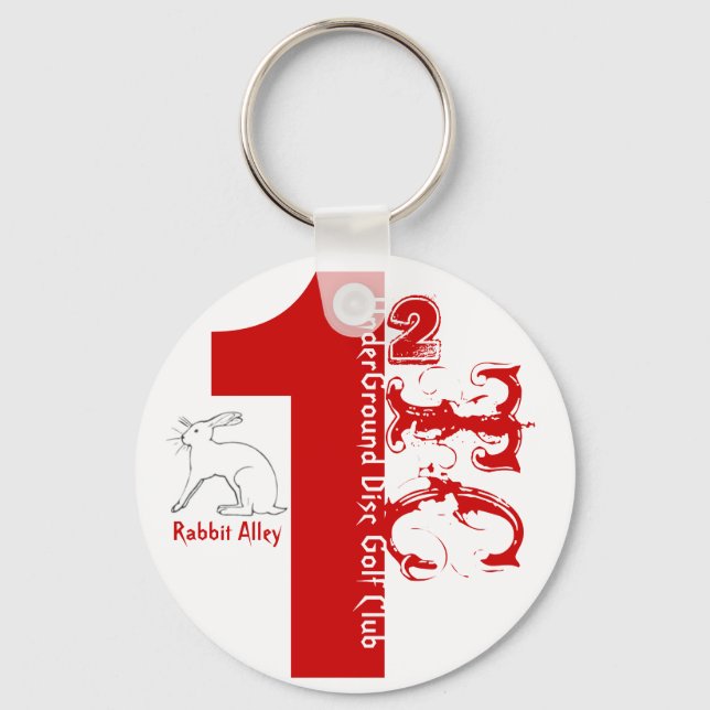 TC UNTERGRUND DG CLUB SCHLÜSSELANHÄNGER (Vorderseite)