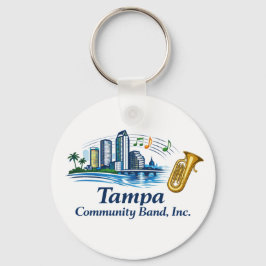 TCB Baritone/Tuba Logo Keychain Schlüsselanhänger