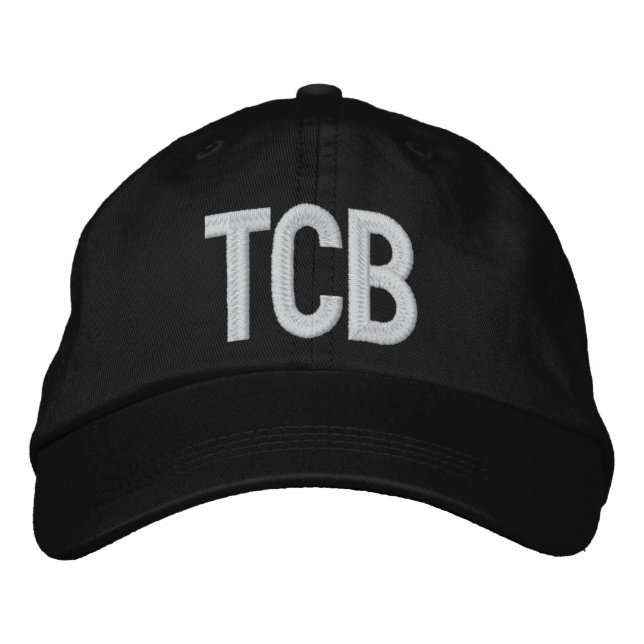 TCB BESTICKTE BASEBALLKAPPE (Vorderseite)