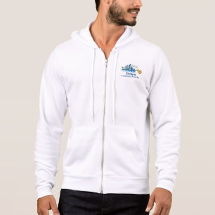 TCB French Horn Logo Herren Reißverschluss Kapuzen Hoodie