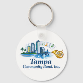 TCB French Horn Logo Keychain Schlüsselanhänger