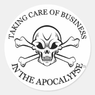 TCB in der Apokalypse Stickers Groß