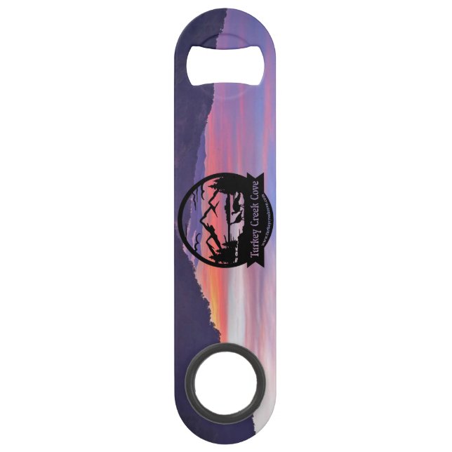 TCC-Sonnenuntergänge und Logoflaschen öffnen Speed Flaschenöffner (Vorderseite)