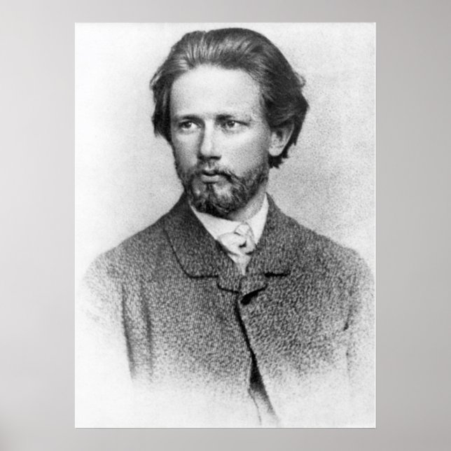 Tchaikovsky Portrait Poster (Vorne)