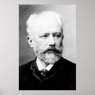 Tchaikovsky Portrait Poster