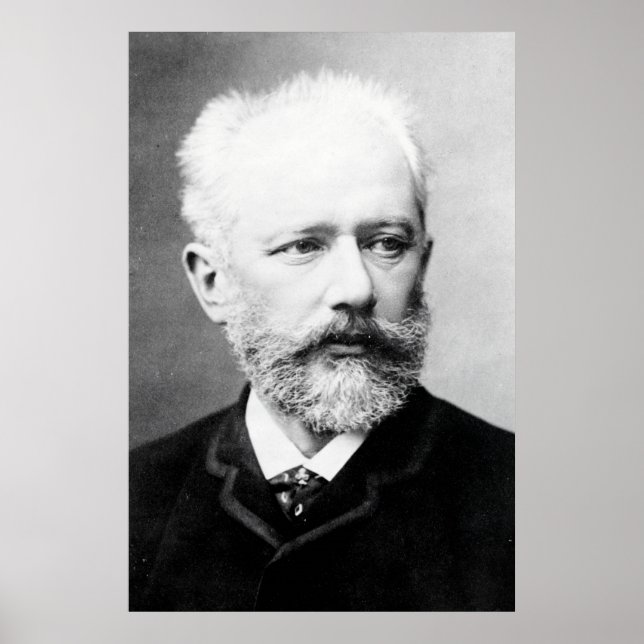 Tchaikovsky Portrait Poster (Vorne)