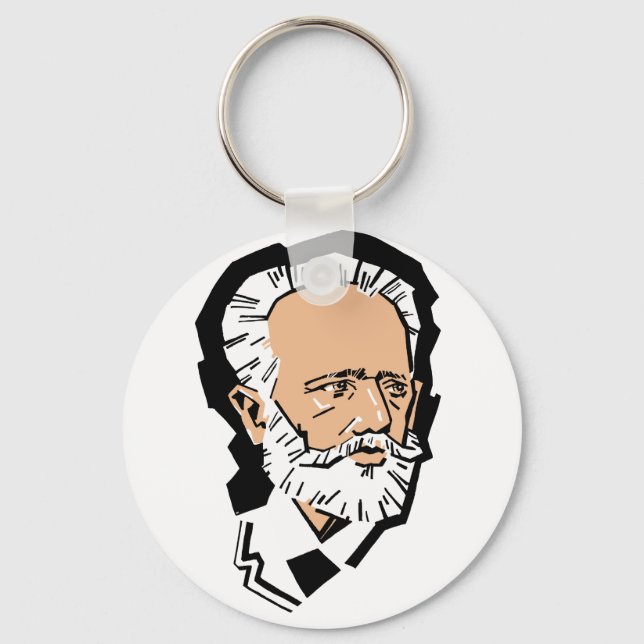Tchaikovsky Schlüsselanhänger (Vorderseite)
