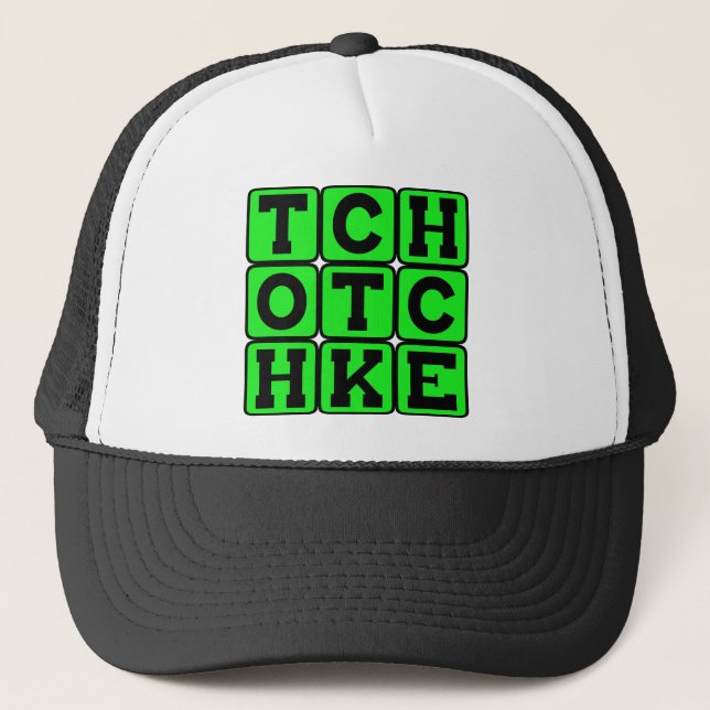 Tchotchke, Bric-A-Brac Trinket Truckerkappe (Vorderseite)