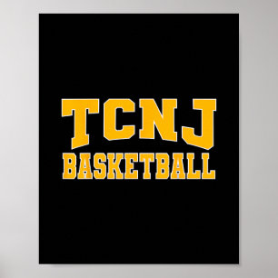 TCNJ Skelett Sportfan Poster