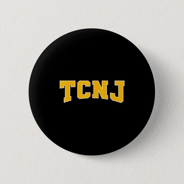 Tcnj The College Of New Jersey Apparel Srts Fan  Button (Vorderseite)