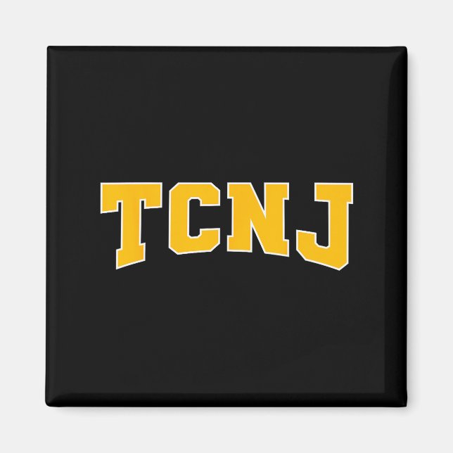 Tcnj The College Of New Jersey Apparel Srts Fan  Magnet (Vorne)