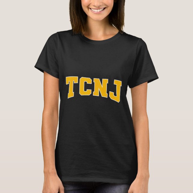 Tcnj The College Of New Jersey Apparel Srts Fan  T-Shirt (Vorderseite)
