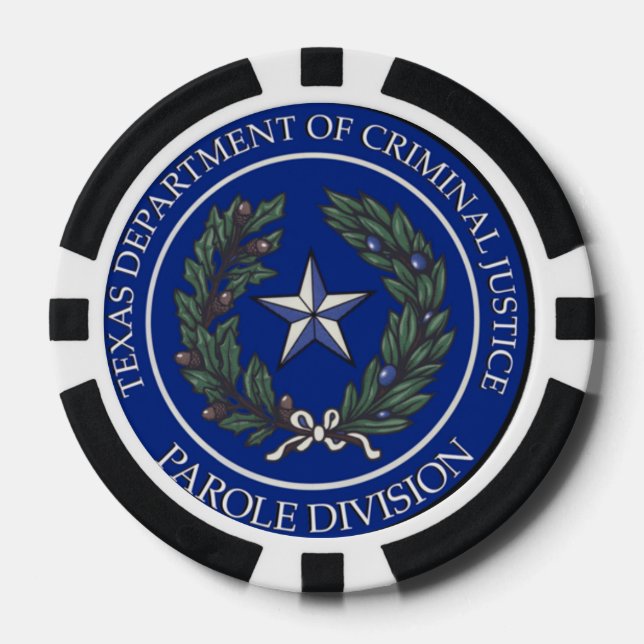TDCJ Parole Division Coin Pokerchips (Vorderseite)