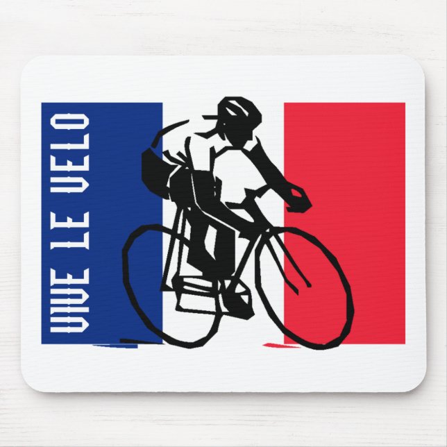 tdf vive le velo custom design mousepad (Vorne)