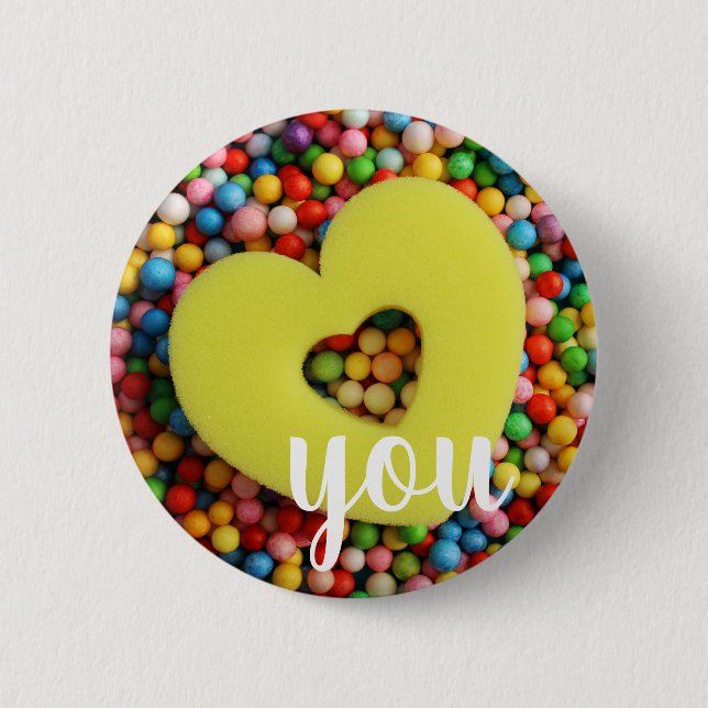 Te amo button (Vorderseite)