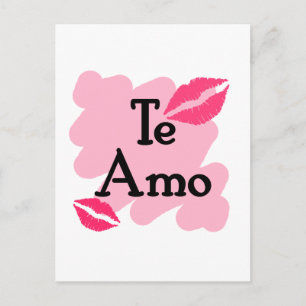 Te Amo - Spanisch I Liebe Sie Postkarte