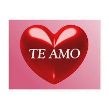 TE AMO (Spanisch)