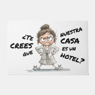 ¿Te crees que esta casa es un hotel? Fußmatte
