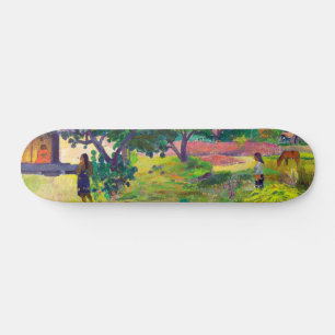 Te Fare, Das Haus Landschaftskunst von Paul Gaugui Skateboard