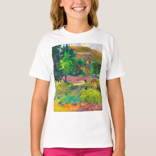 Te Fare, Das Haus Landschaftskunst von Paul Gaugui T-Shirt