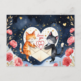 Te quiero feiertagspostkarte