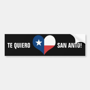 Te Quiero San Anto! Autoaufkleber