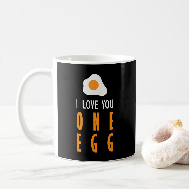 Te quiero un huevo kaffeetasse (Mit Donut)