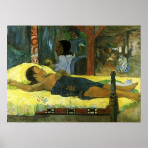 "Te Tamari kein Atua" - Paul Gauguin Druck Poster