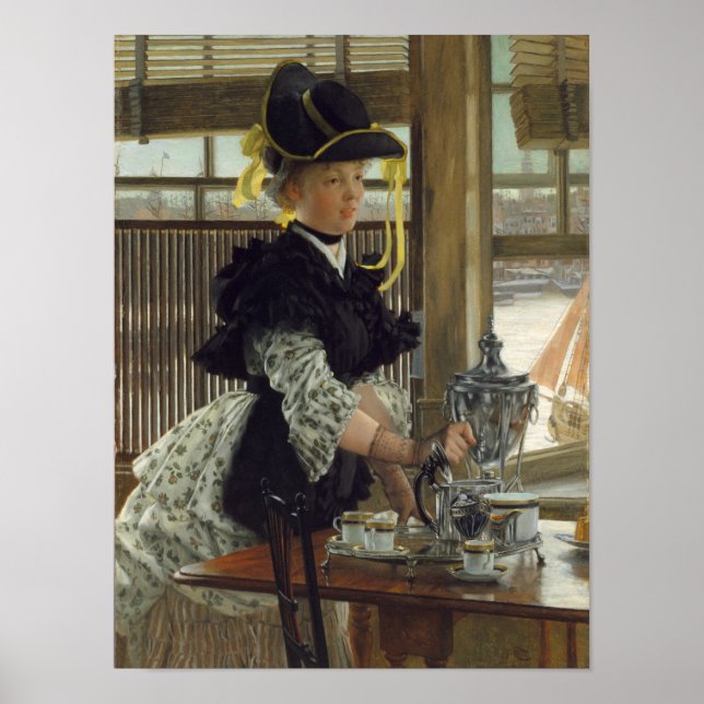 Tea | 1872 (Holzöl) Poster (Vorne)